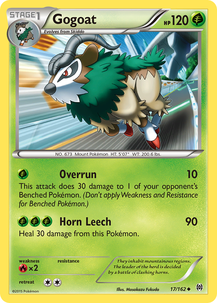 Gogoat (17/162) [XY: BREAKthrough] | Eastridge Sports Cards & Games