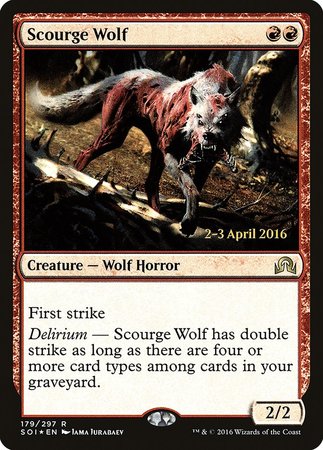 Scourge Wolf [Shadows over Innistrad Promos] | Eastridge Sports Cards & Games