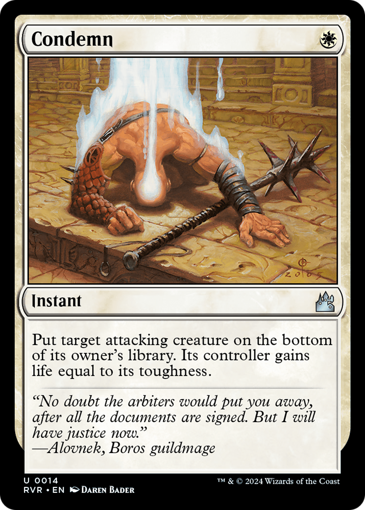 Condemn [Ravnica Remastered] | Eastridge Sports Cards & Games