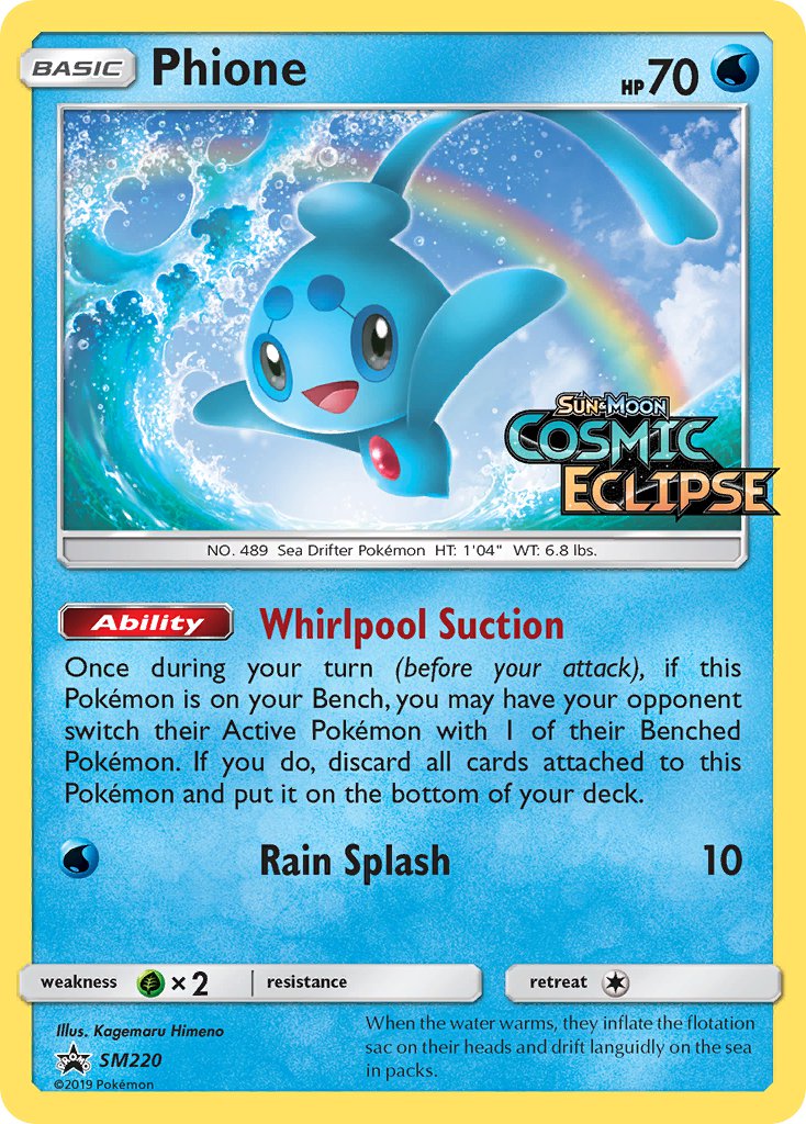 Phione (SM220) [Sun & Moon: Black Star Promos] | Eastridge Sports Cards & Games