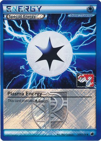 Plasma Energy (106/116) (Play Pokemon Promo) [Black & White: Plasma Freeze] | Eastridge Sports Cards & Games