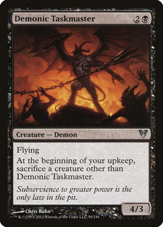 Demonic Taskmaster [Avacyn Restored] | Eastridge Sports Cards & Games