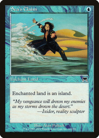 Sea's Claim [Onslaught] | Eastridge Sports Cards & Games