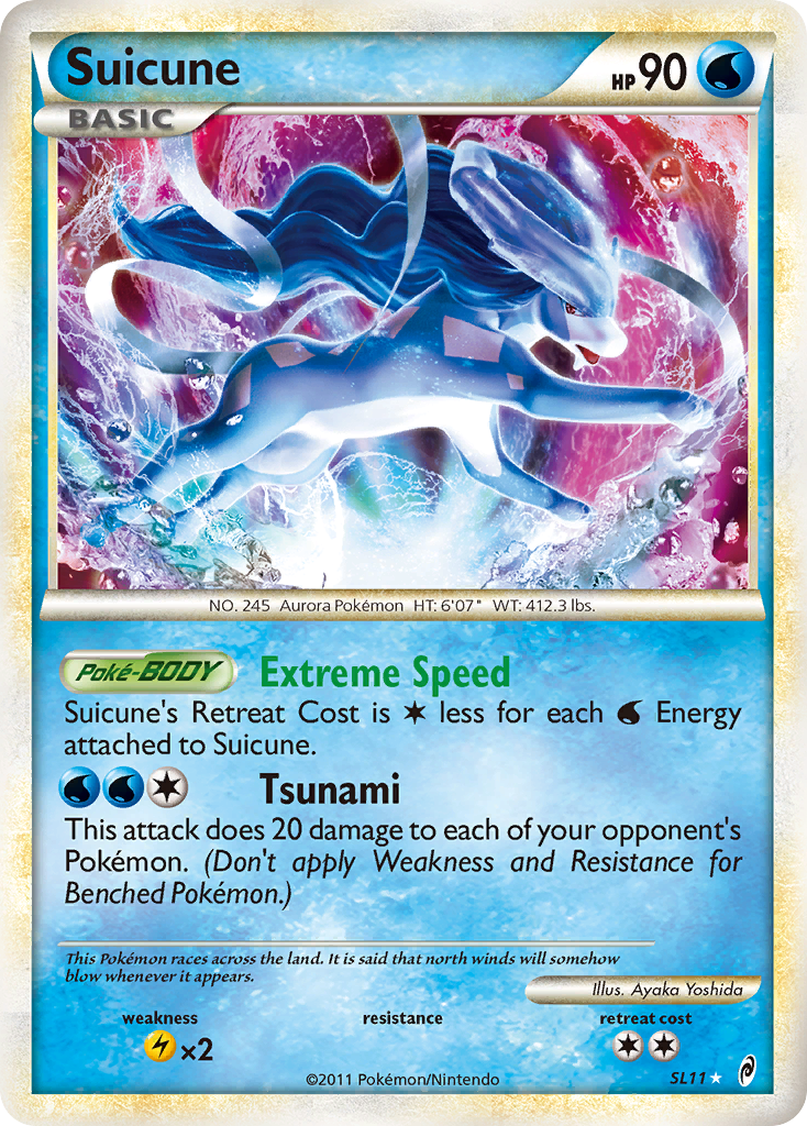 Suicune (SL11) [HeartGold & SoulSilver: Call of Legends] | Eastridge Sports Cards & Games
