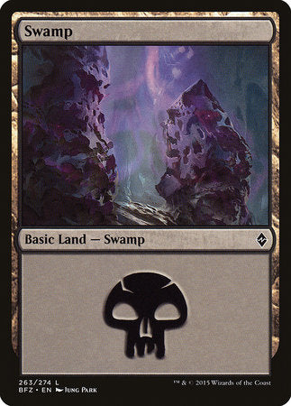 Swamp (263) [Battle for Zendikar] | Eastridge Sports Cards & Games