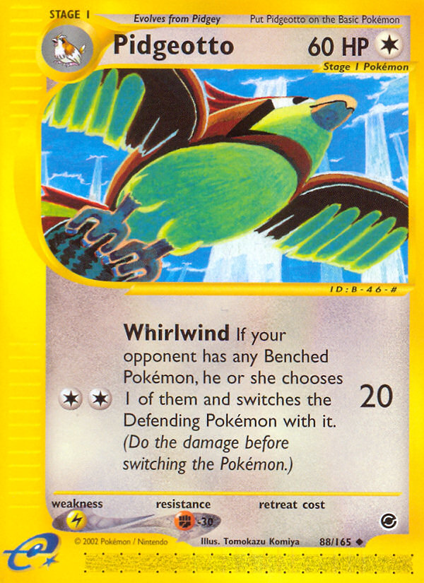 Pidgeotto (88/165) [Expedition: Base Set] | Eastridge Sports Cards & Games