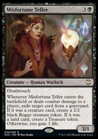 Misfortune Teller (Promo Pack) [Streets of New Capenna Commander Promos] | Eastridge Sports Cards & Games