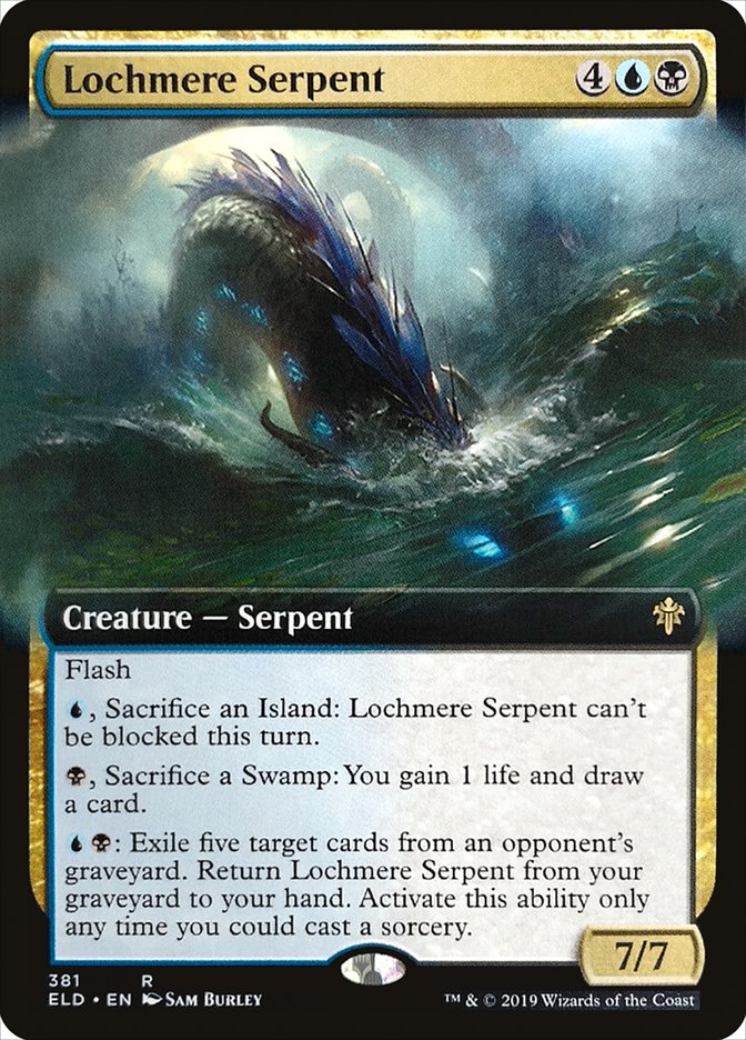 Lochmere Serpent (Extended Art) [Throne of Eldraine] | Eastridge Sports Cards & Games