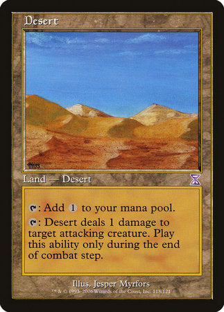 Desert [Time Spiral Timeshifted] | Eastridge Sports Cards & Games