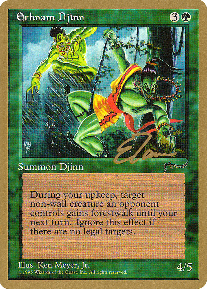 Erhnam Djinn (Eric Tam) [Pro Tour Collector Set] | Eastridge Sports Cards & Games