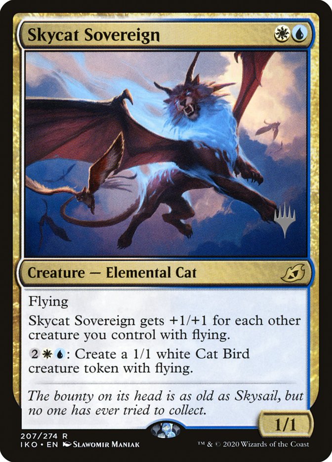 Skycat Sovereign (Promo Pack) [Ikoria: Lair of Behemoths Promos] | Eastridge Sports Cards & Games