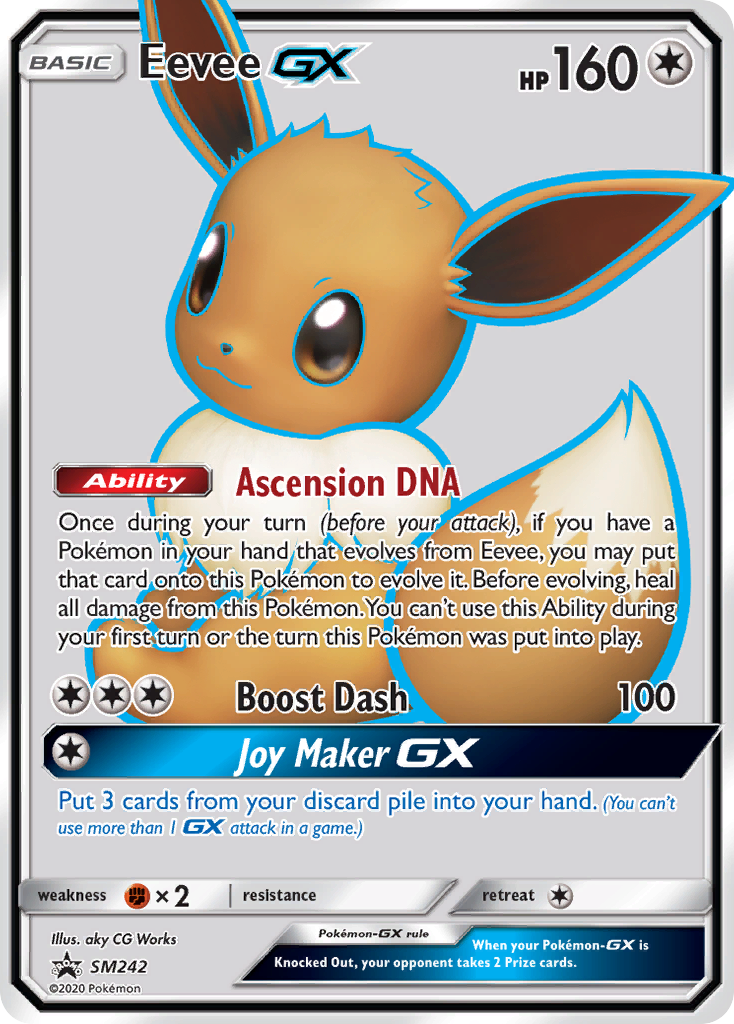 Eevee GX (SM242) [Sun & Moon: Black Star Promos] | Eastridge Sports Cards & Games