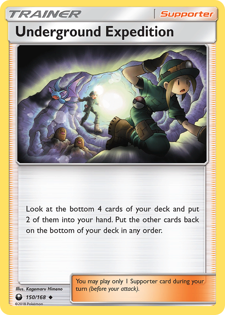 Underground Expedition (150/168) [Sun & Moon: Celestial Storm] | Eastridge Sports Cards & Games