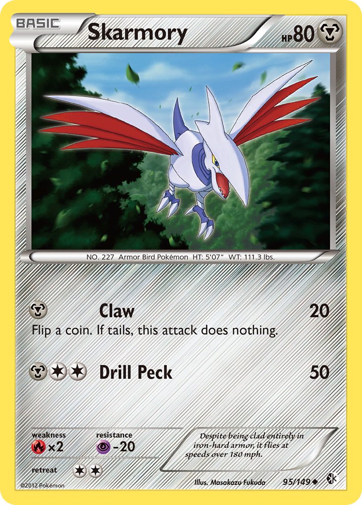 Skarmory (95/149) [Black & White: Boundaries Crossed] | Eastridge Sports Cards & Games