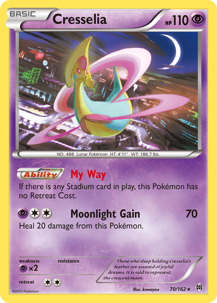 Cresselia (70/162) [XY: BREAKthrough] | Eastridge Sports Cards & Games