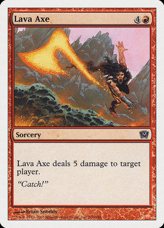 Lava Axe [Ninth Edition] | Eastridge Sports Cards & Games