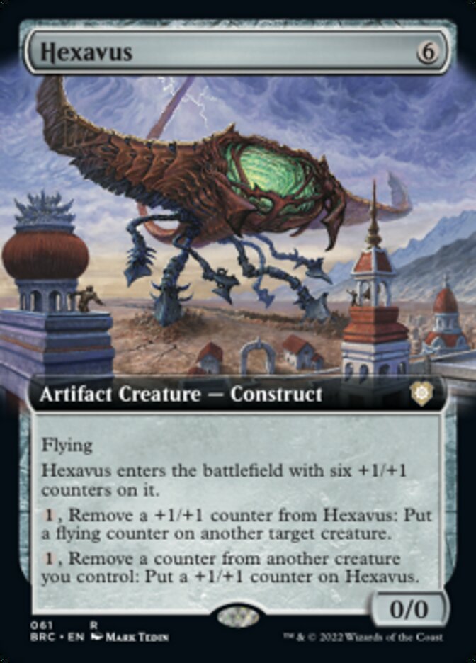 Hexavus (Extended Art) [The Brothers' War Commander] | Eastridge Sports Cards & Games