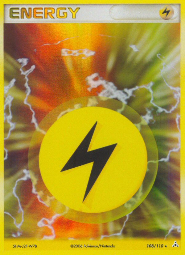 Lightning Energy (108/110) [EX: Holon Phantoms] | Eastridge Sports Cards & Games