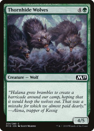 Thornhide Wolves [Core Set 2019] | Eastridge Sports Cards & Games