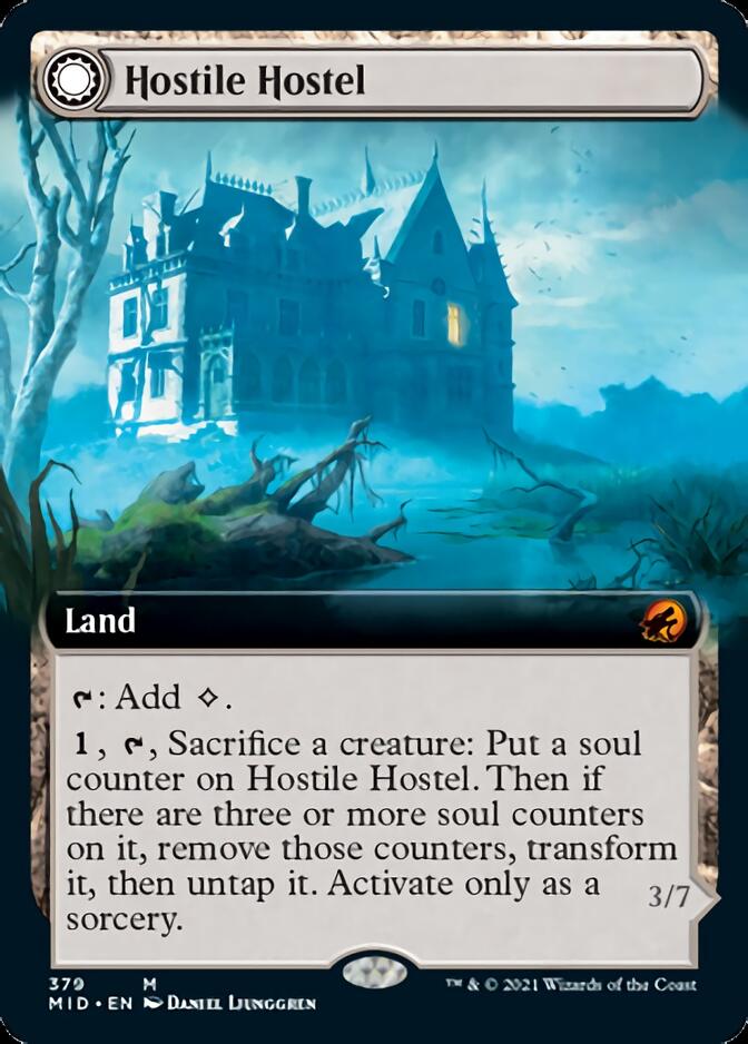 Hostile Hostel // Creeping Inn (Extended) [Innistrad: Midnight Hunt] | Eastridge Sports Cards & Games