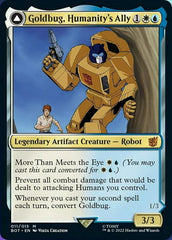 Goldbug, Humanity's Ally // Goldbug, Scrappy Scout [Universes Beyond: Transformers] | Eastridge Sports Cards & Games