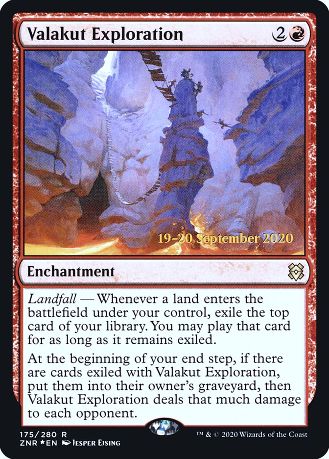 Valakut Exploration  [Zendikar Rising Prerelease Promos] | Eastridge Sports Cards & Games