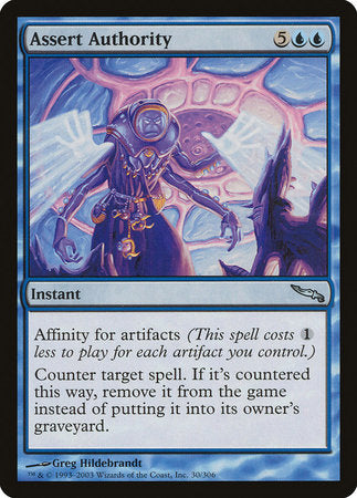 Assert Authority [Mirrodin] | Eastridge Sports Cards & Games