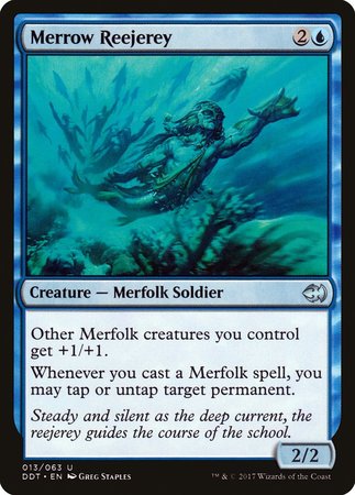 Merrow Reejerey [Duel Decks: Merfolk vs. Goblins] | Eastridge Sports Cards & Games