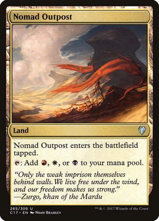 Nomad Outpost [Commander 2017] | Eastridge Sports Cards & Games