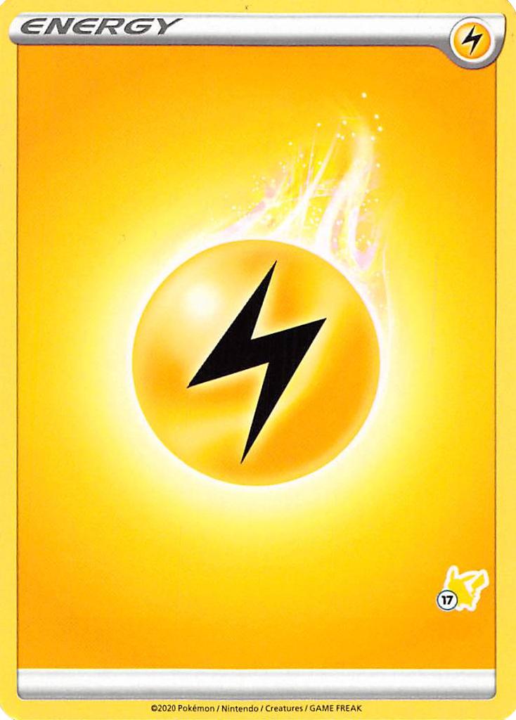 Lightning Energy (Pikachu Stamp #17) [Battle Academy 2022] | Eastridge Sports Cards & Games