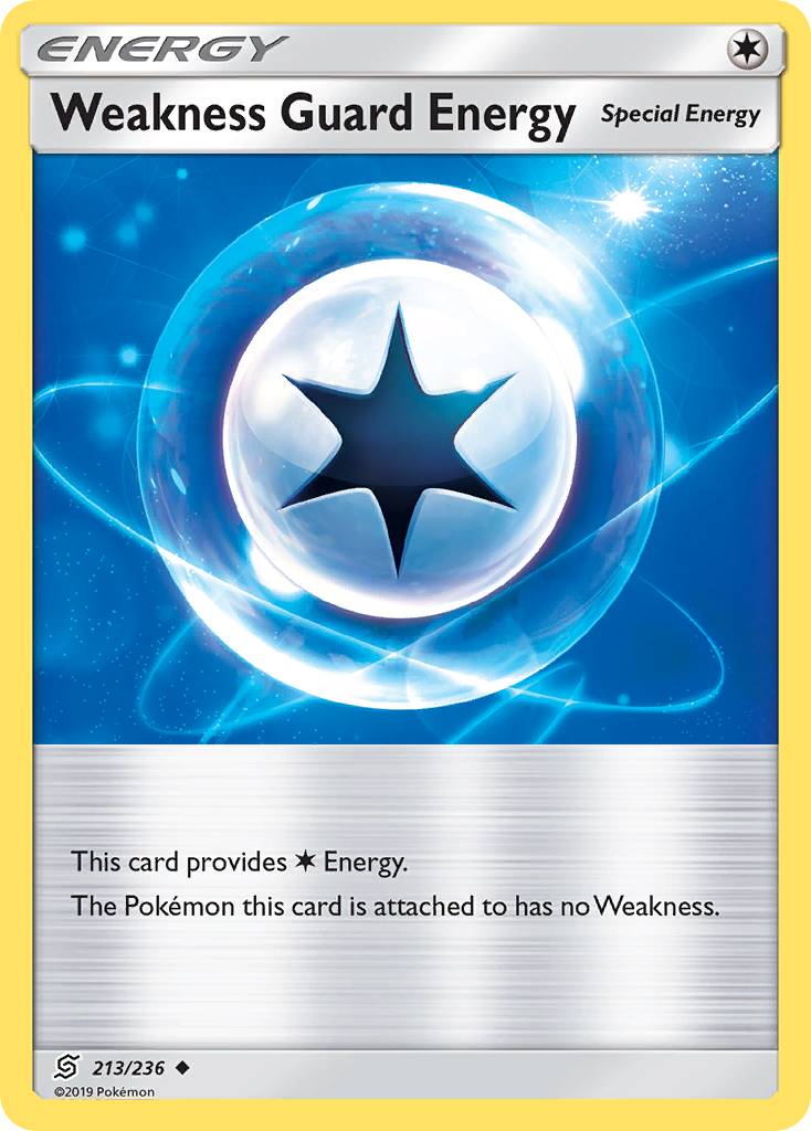 Weakness Guard Energy (213/236) [Sun & Moon: Unified Minds] | Eastridge Sports Cards & Games