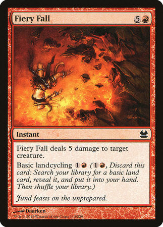 Fiery Fall [Modern Masters] | Eastridge Sports Cards & Games