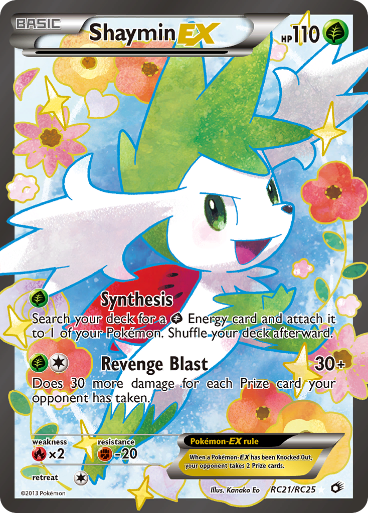 Shaymin EX (RC21/RC25) [Black & White: Legendary Treasures] | Eastridge Sports Cards & Games