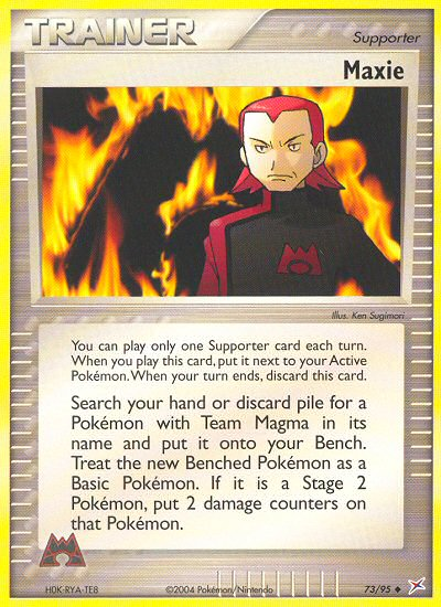Maxie (73/95) [EX: Team Magma vs Team Aqua] | Eastridge Sports Cards & Games