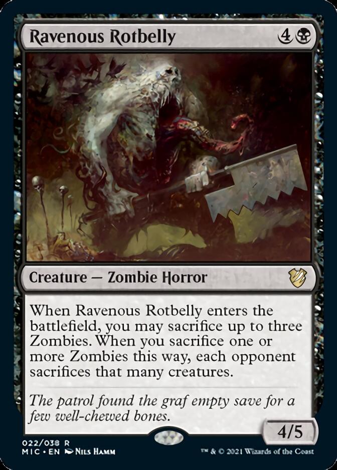 Ravenous Rotbelly [Innistrad: Midnight Hunt Commander] | Eastridge Sports Cards & Games