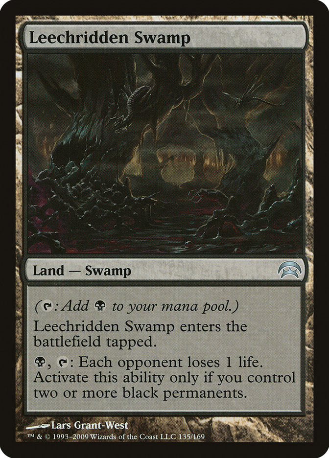 Leechridden Swamp [Planechase] | Eastridge Sports Cards & Games