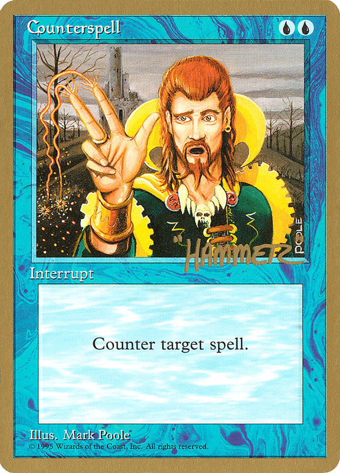 Counterspell (Shawn "Hammer" Regnier) [Pro Tour Collector Set] | Eastridge Sports Cards & Games