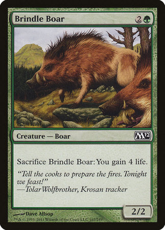 Brindle Boar [Magic 2012] | Eastridge Sports Cards & Games