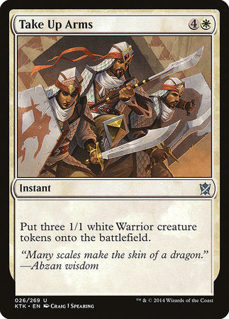 Take Up Arms [Khans of Tarkir] | Eastridge Sports Cards & Games