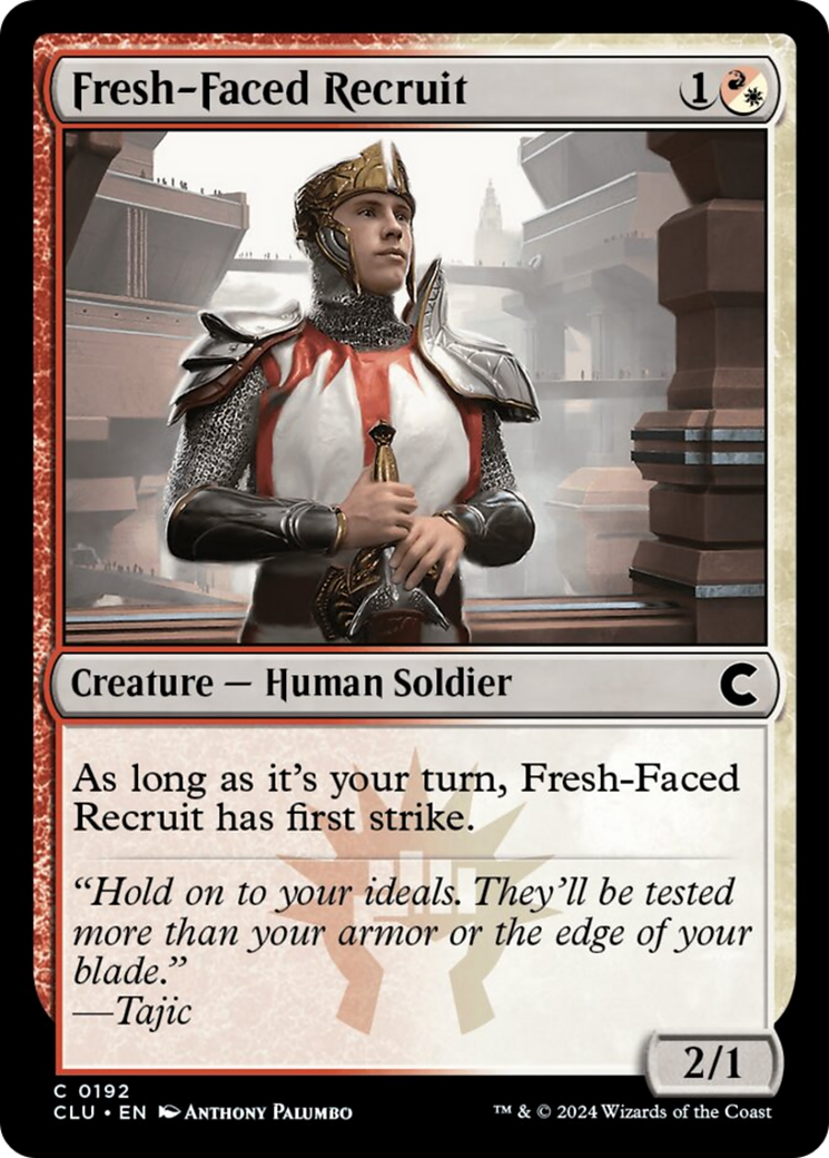 Fresh-Faced Recruit [Ravnica: Clue Edition] | Eastridge Sports Cards & Games