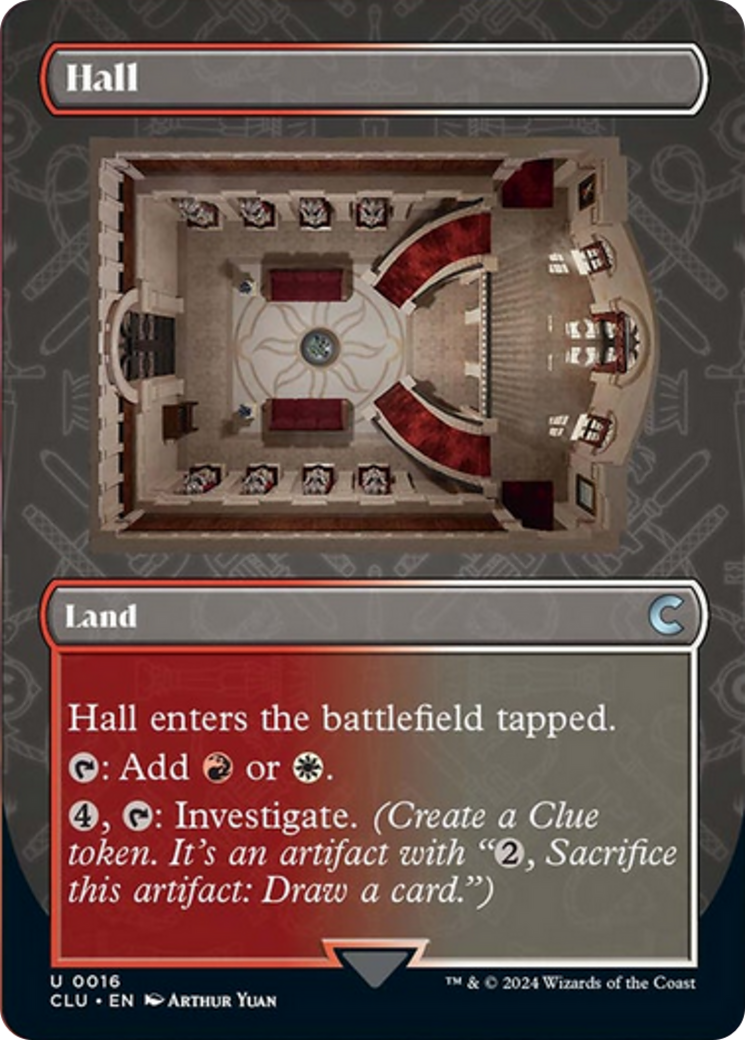 Hall (Borderless) [Ravnica: Clue Edition] | Eastridge Sports Cards & Games