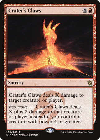 Crater's Claws [Khans of Tarkir Promos] | Eastridge Sports Cards & Games
