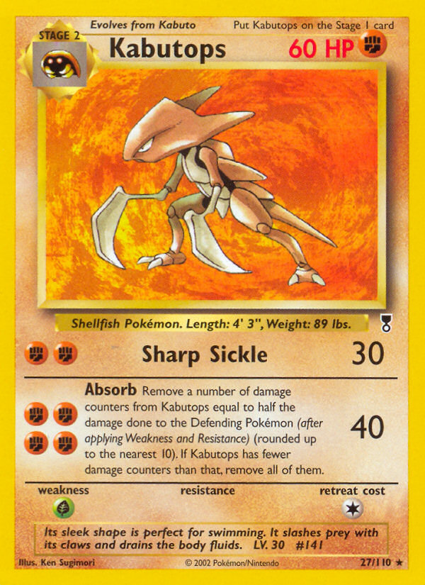 Kabutops (27/110) [Legendary Collection] | Eastridge Sports Cards & Games