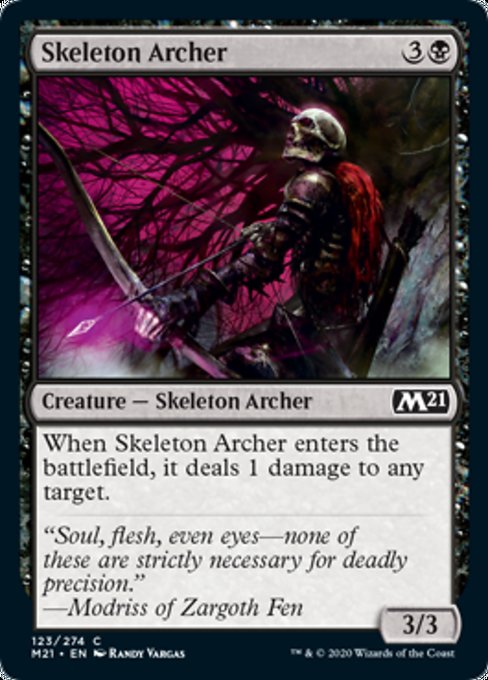 Skeleton Archer [Core Set 2021] | Eastridge Sports Cards & Games