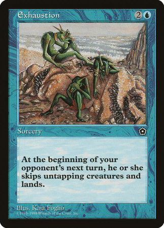 Exhaustion [Portal Second Age] | Eastridge Sports Cards & Games