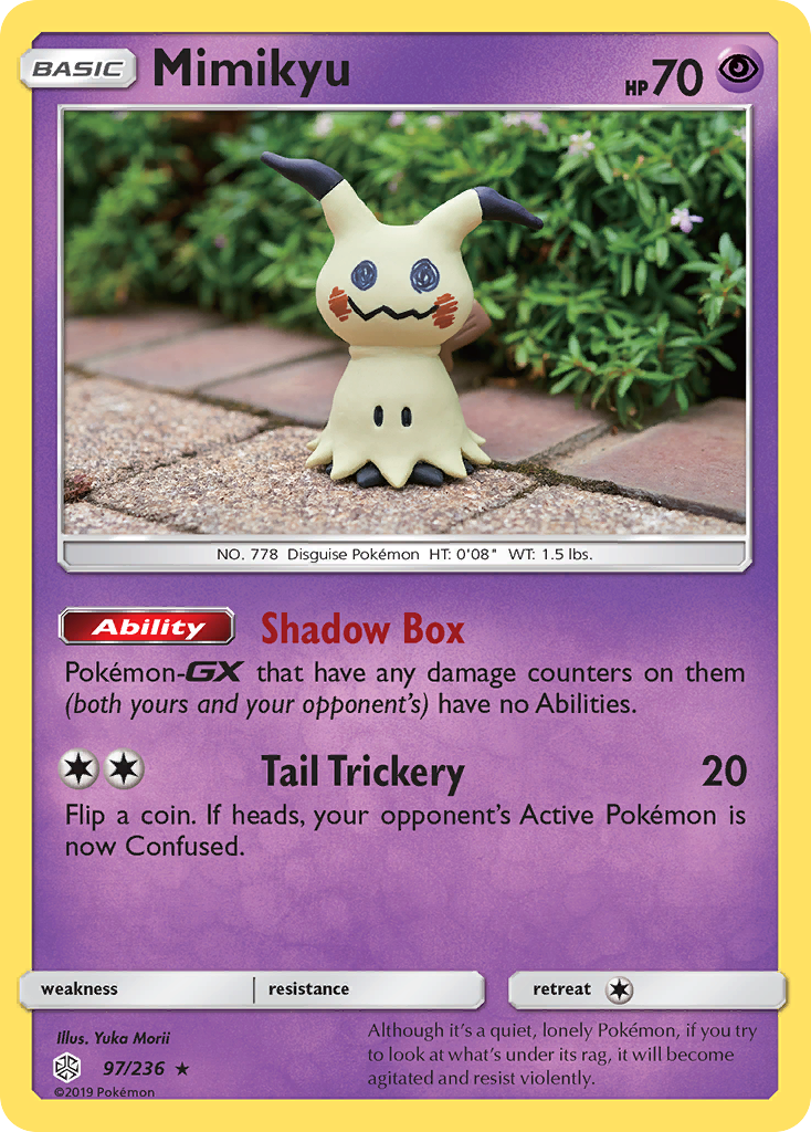 Mimikyu (97/236) [Sun & Moon: Cosmic Eclipse] | Eastridge Sports Cards & Games