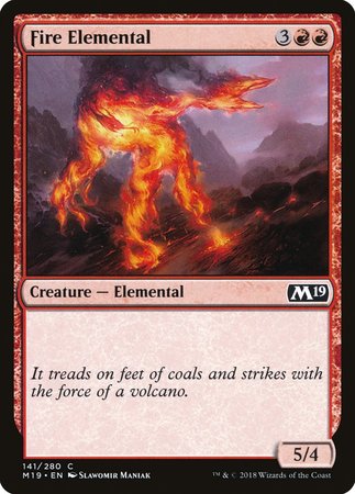 Fire Elemental [Core Set 2019] | Eastridge Sports Cards & Games