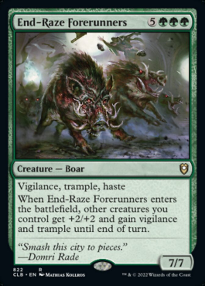 End-Raze Forerunners [Commander Legends: Battle for Baldur's Gate] | Eastridge Sports Cards & Games
