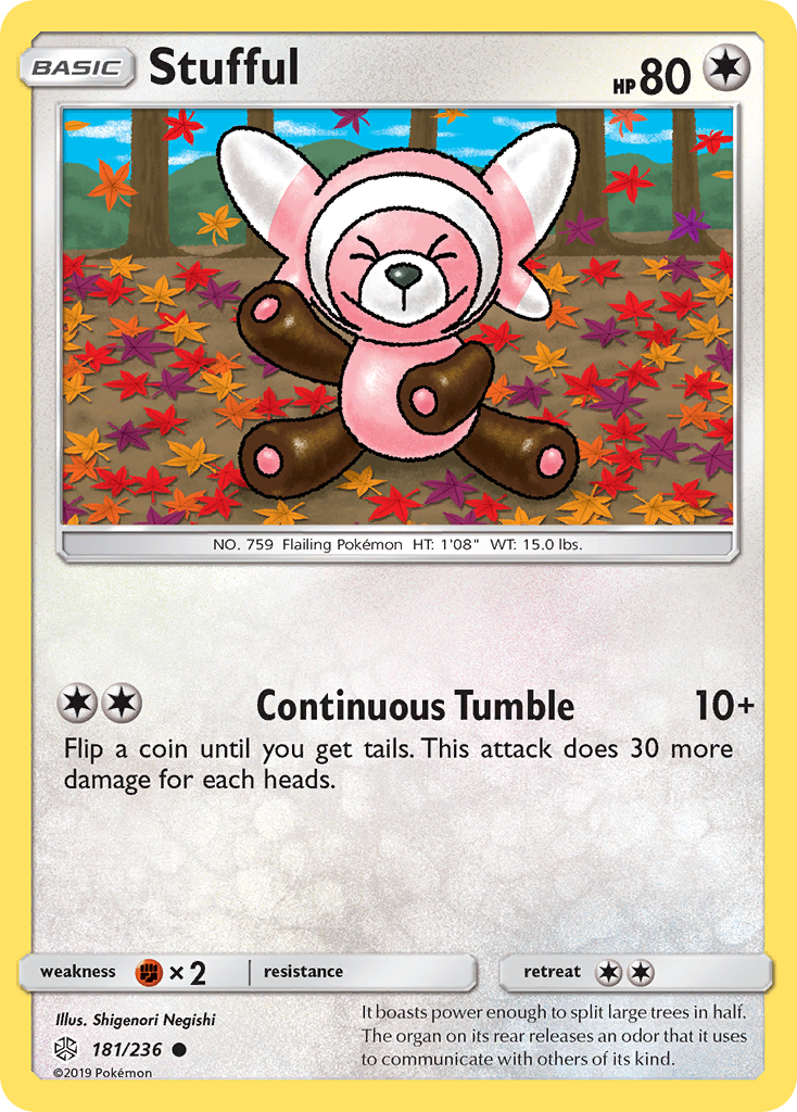 Stufful (181/236) [Sun & Moon: Cosmic Eclipse] | Eastridge Sports Cards & Games