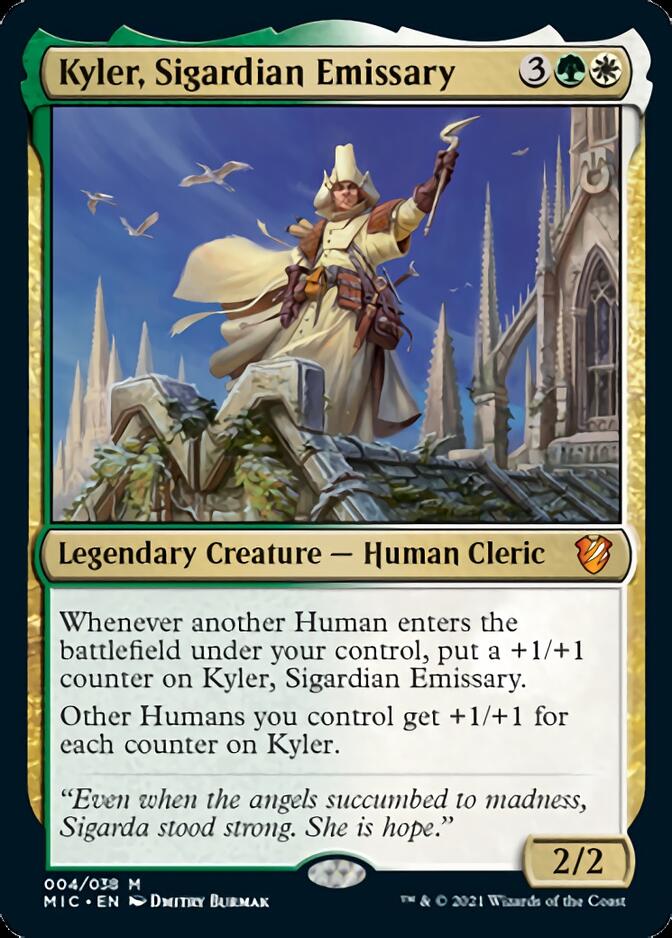 Kyler, Sigardian Emissary [Innistrad: Midnight Hunt Commander] | Eastridge Sports Cards & Games